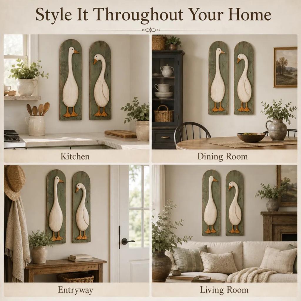 Rustic Wall Set, Wall Decor for Living Room Bedroom and Kitchen