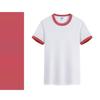 Summer Kids' Cotton Crew Neck Short Sleeve T-shirt with Custom Logo - Lightweight Solid Color Uniform Base Layer