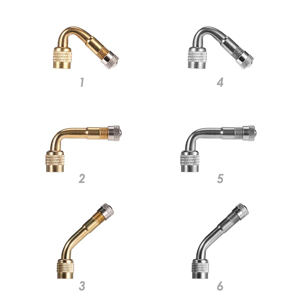Brass Air Tyre Valve Cover Adapter Schrader Valve Stem with Extension for Car Motorcycle Outdoor Anti-resistance Parts