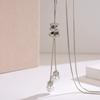 New Classic Simple Pearl Spiral Pendant Long Necklace Tassel Sweater Chain For Women Exquisite Jewelry Accessories Gifts