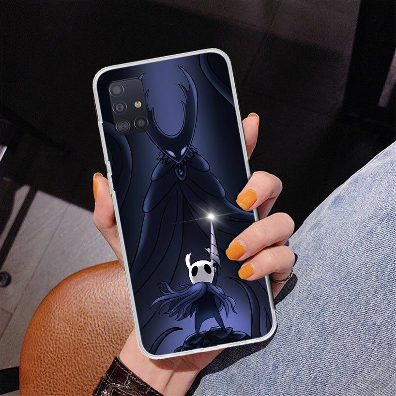 Hollow Knight Cartoon Phone Case For Samsung Galaxy A52 A32 A22 A12 A51 A31 A50S A30S A20S A10S Note 20 Ultra 10 Plus S10 A72 A7
