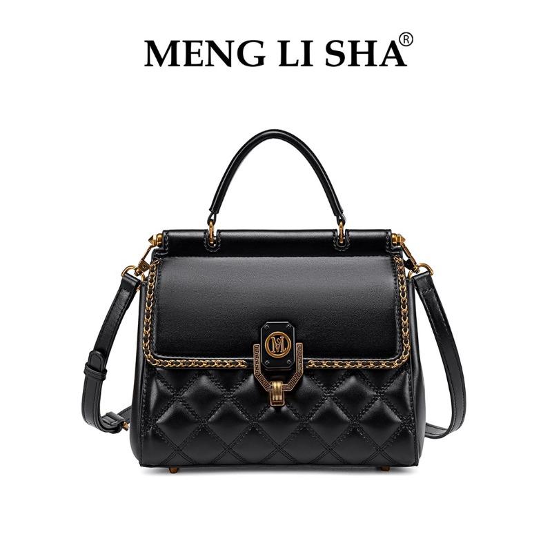Bag design sense niche  new simple fashion trend women commuter large capacity shoulder messenger handbag чёрный