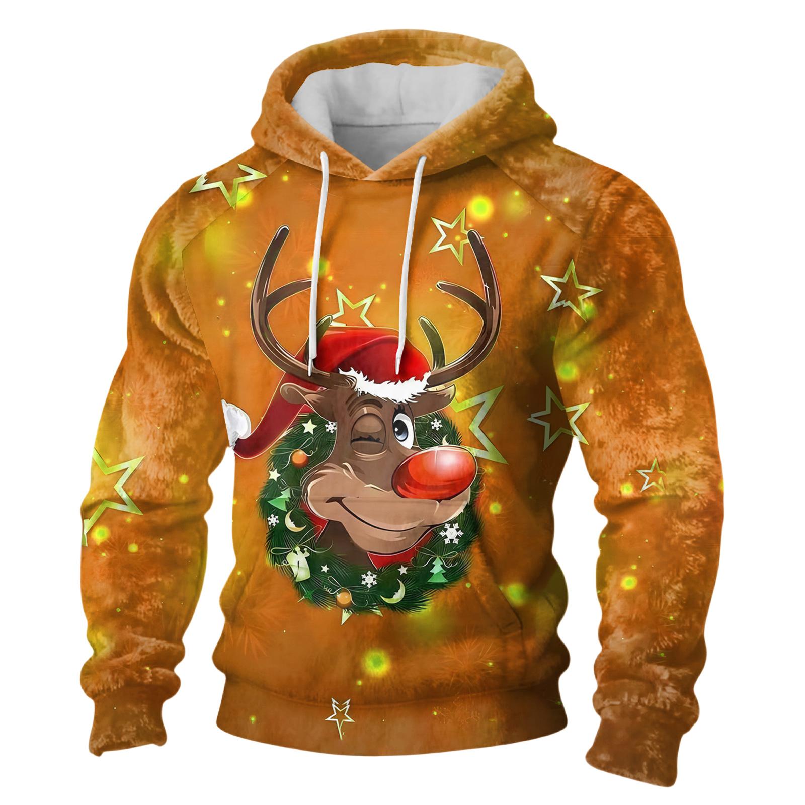 

Мужская повседневная фланелевая толстовка с капюшоном и длинными рукавами XL