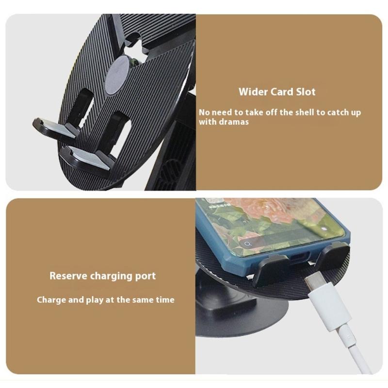 Desktop Stable Phone Holder Mobile Phone Stand Portable Tabletop Foldable Stand for Phone 16 15 14 Retractable Holder
