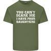 You Cant Scare Four Daughters Fathers Day Unisexs Light Cotton TShirt