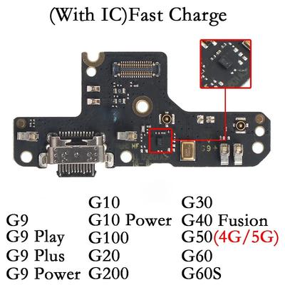 Usb Dock Charger for Motorola Moto G9 G100 G200 G30 G40 G50 G60 G60S Power Plus Play Charging Board Module Flex Connector Ports