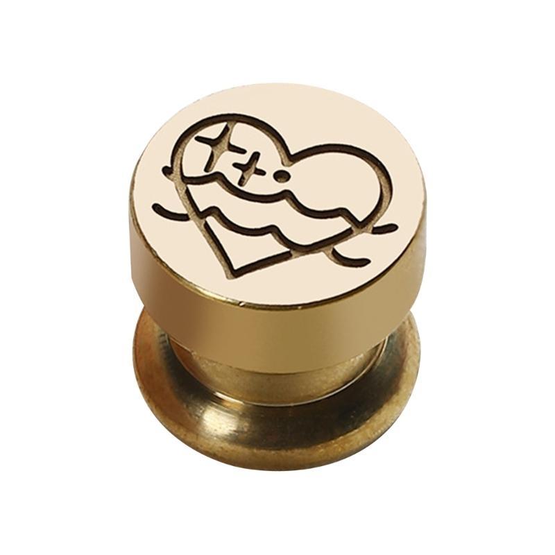 652F Astrology Series Seal Lacquer Seal Wax Stamp for Artistic Creations