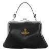 Granny Frame Wallet Handbag Women Handbags Black Yellow 4B010016W-S0027-001