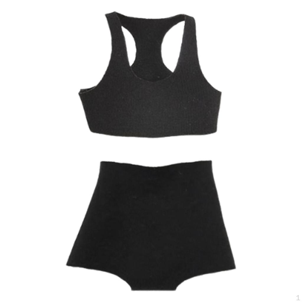 1/6 Scale Action Figure Clothing Set with Sleeveless Vest And Shorts