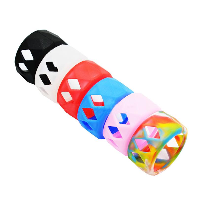 Silicone Case Protection Non-Slip Band Ring For Bulb Glass Tube Tank Accessories