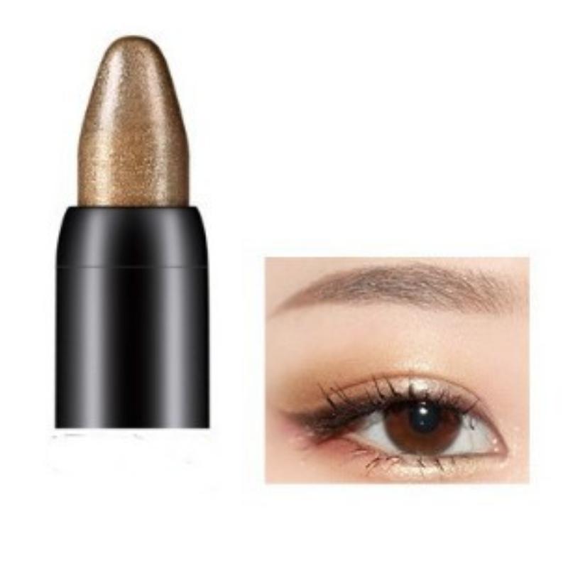 Matita Penna Gel Ombretto Impermeabile Perlescente Lucida per Occhi da Donna, Eyeliner, Stick Illuminante, Gel Eyeliner