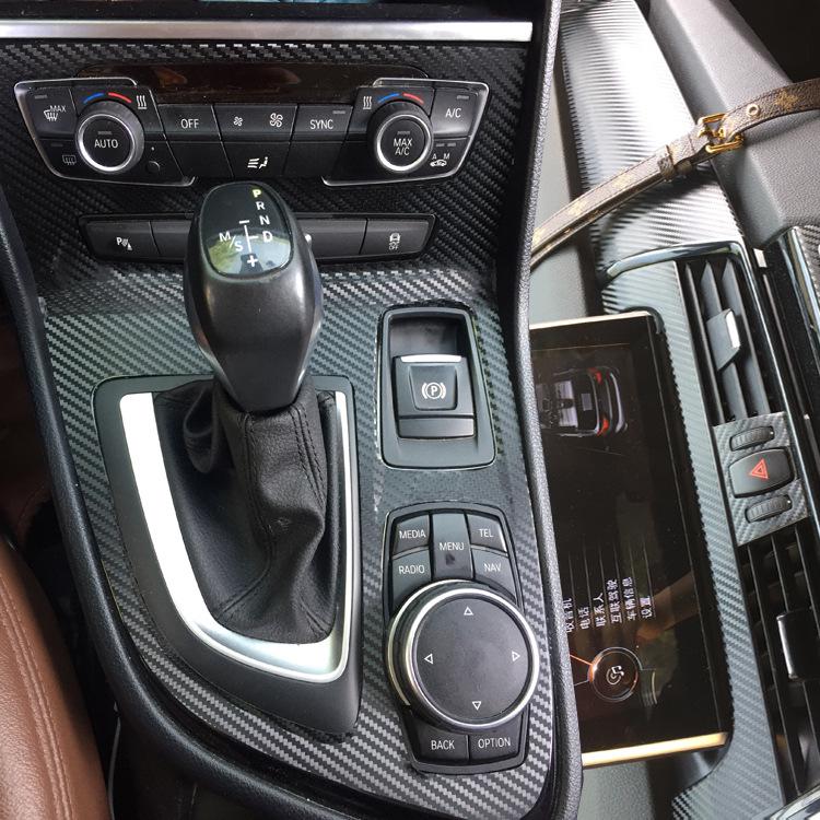 2 Series Touring Car Interior Carbon Fiber Stickers - Fits 218i, 220i, F22, F45, F46
