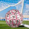 French Bulldog Size 5 Soccer Balls, Anti-Slip, Protective Football, Outdoor Sport, Practice Games, Birthdays Gift Suitable for Fan