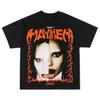 2026Lady Gaga Mayhem New Album T Shirt Men Women Short Sleeve Cotton Tees Lady Gaga Tshirt Unisex Clothing Y2k Tops Streetwear