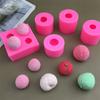 3D Lychee Silicone Fondant Molds Soap Candle Strawberry Mango Wax Melts Molds Berries Chocolate Candy Mold