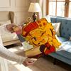 EElliot Anime Pizza Pillow Covers Cartoon Sofa Decorative Home Doublesided Printing Short Plush Cute Cushion Cover