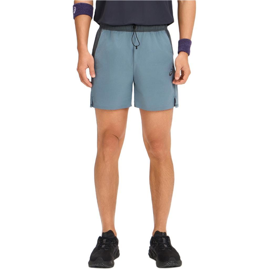 Asics Running Casual Comfortable Simple Sports Shorts Men shorts Blue 2011D337-400
