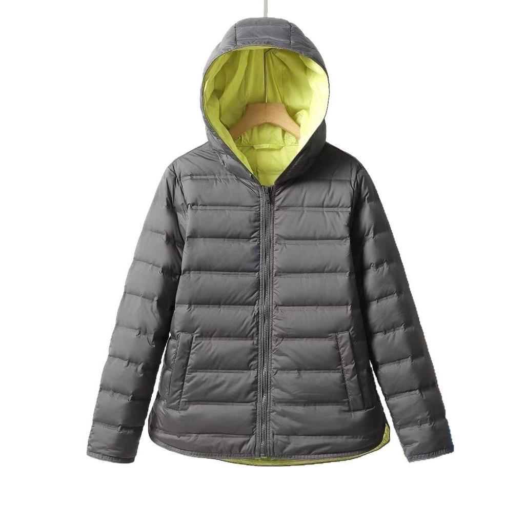 Winter New Light Down Jacket Women's Short Hooded Loose Fashion Large Size Small Thin Jacket