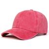 Unisex Light Washed Solid Color Baseball Caps Spring Autumn Outdoor Adjustable Casual Hats Dad Hat Sunscreen Hat