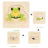 Children 3d Wooden Body Parts Puzzle Toy Anatomy Recognition Brain Development