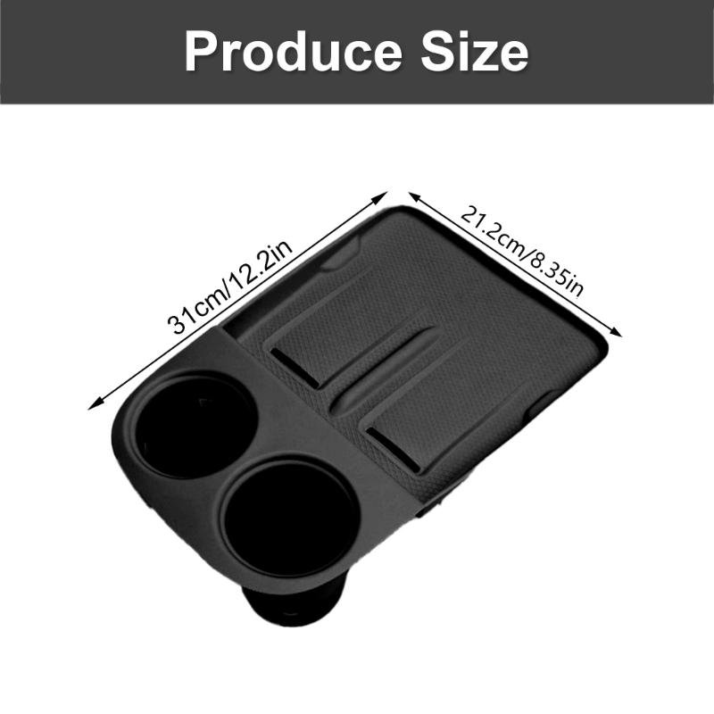 Cup Holder Insert Pad Silicone Pad Auto Accessories Central Control Drink Holder Insert for Xpeng G6