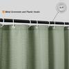 Waterproof Shading Curtain Solid Color Bathroom Partition Curtain  Toilet