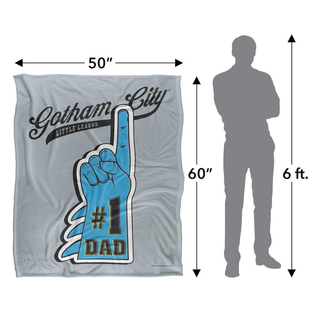Batman #1 Dad Foam Finger Blanket