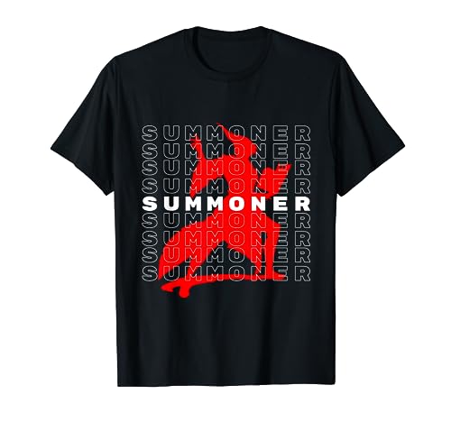 Summoner aesthetic - For warriors of light and darkness T-shirt