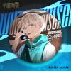 Jujutsu Kaisen Double Flash Badge Large Size Fushiguro Megumi 58mm Laser Fine Flash Tinplate Brooch Anime Merchandise