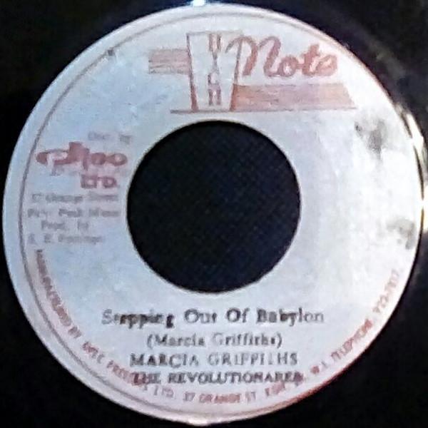 

7-дюймовая пластинка MARCIA GRIFFITHS - Stepping Out Of Babylon НЕТ High Note 1977 Ямайка Регги, Ска и Даб Б/У