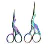 Peacock Stork Vintage Sewing Needlework Color Scissors Tailor Embroidery Scissor Crafts DIY Tailoring Fabric Cloth