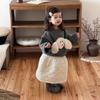 Children's Clothing Autumn and Winter New Children's Clothing Baby Clothes Winter Clothing Girls Puppy Sweater Skirt Set