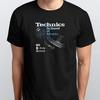 Technics Muziekschool Unisex T-SHIRT S M L XL XXL 3 4 XL kleuren Zwart