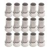 10 Stück 75-5 RG6 F-Typ Kabelstecker Koaxialkabel Schnellverbinder für RG6 Koaxialkabel Installation