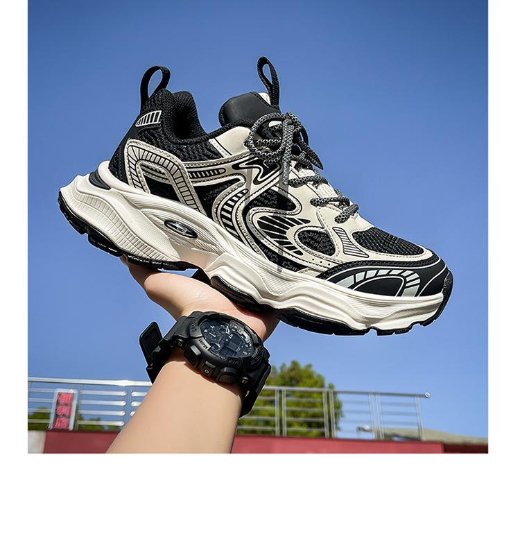 Putian Men's Autumn Mesh Breathable Non-Slip Casual High-End Dad Shoes