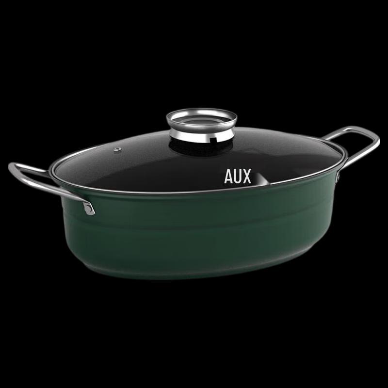 AUX Oval Multi-Stove Steaming Pot