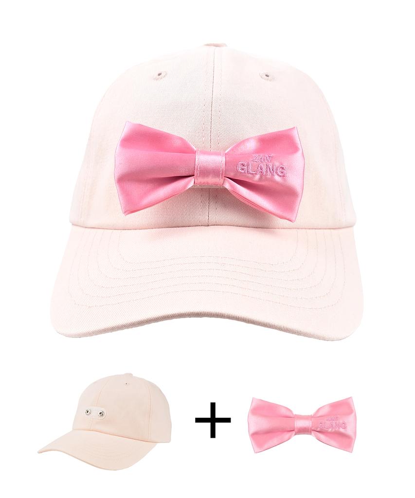 Jangeulang [Set] Pink Basic Ball Cap + Objet