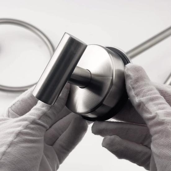 Yousheng 2 ks přísavkových háčků na dveře na věnce, sprchové, vodotěsné, dekorativní kruhový háček, bez vrtání, držák na ručníky na vchodové dveře, skleněná okna, koupelna