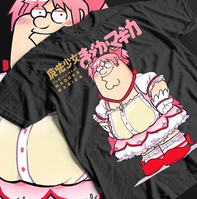 T-shirt Unisex Madoka Magica Seme del Dolore, Maglietta Magical Girl, Maglietta Anime Kawaii