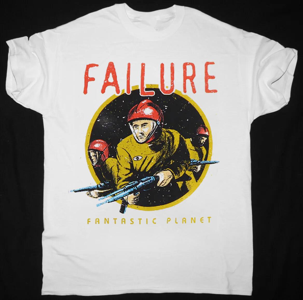 Vintage Failure Band Fantastic Planet White All Size Gift Fan Shirt OB49 XXL