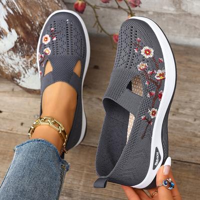 Schuhe Sommer Atmungsaktiv Damen Sneaker Rutschfeste Weiche Sohle, Freizeitschuhe Laufschuhe
