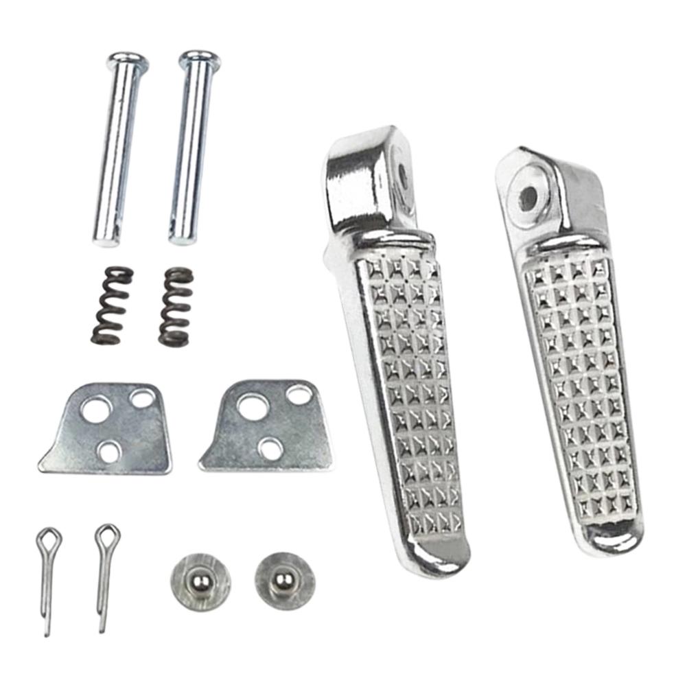 Steel Footrests Foot Pegs for Front and Rear Replacement On For Honda SX150 Motorcycle Front Pedal Rest Components