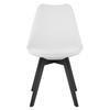 MARK chair - white / black legs x 4