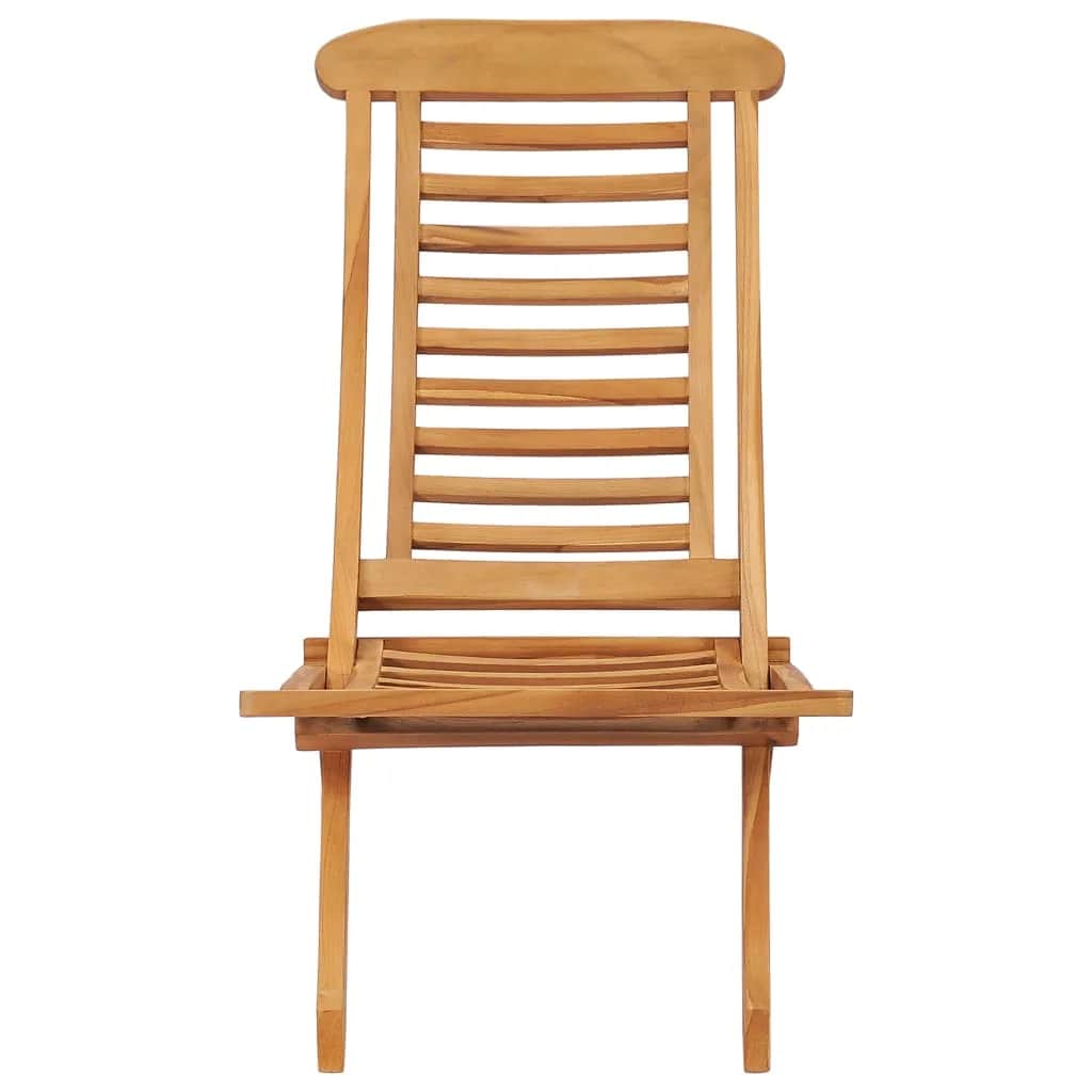 Folding Garden Chair 50 x 90 x 69 cm Solid Teak Wood