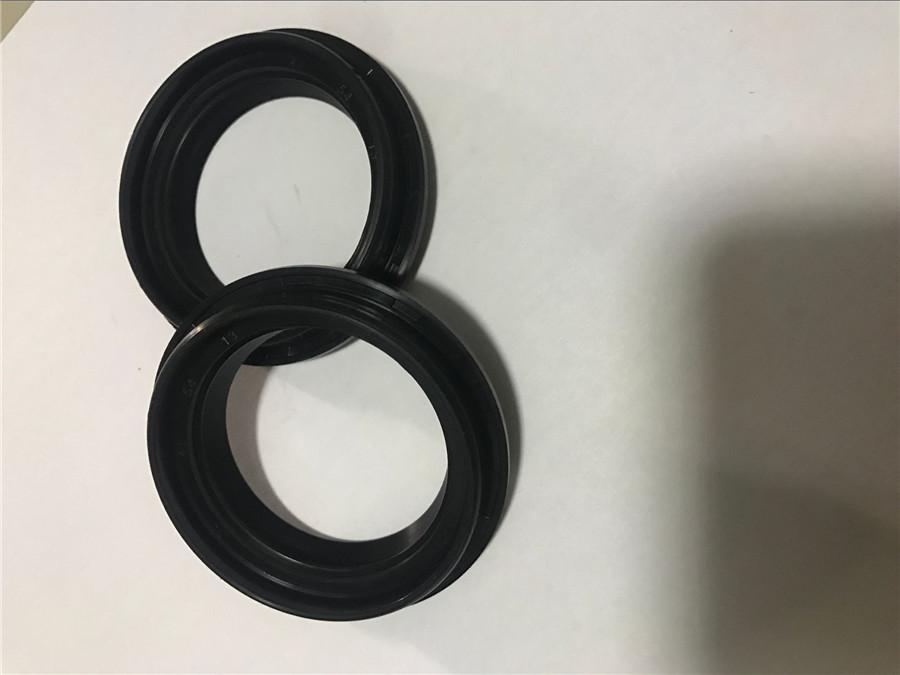 4 Pcs Motorcycle ATV Front Fork Damper Oil Seal + Dust Seals 41x54x11mm Black