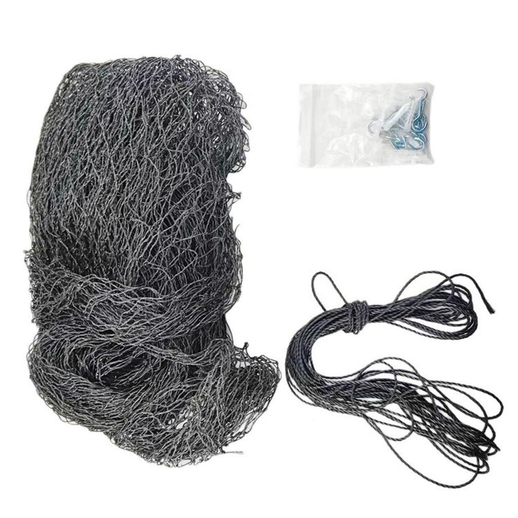 Protective Cat Netting for Balcony and Patio Mesh Fence with Steel Wire Support Pet Safety Accessories