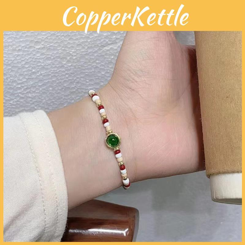 Elegant Geometric Design Xiaomi Bead Color Block Bracelet For Women Fashion Accessories