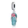 Ocean Trendy 925 Silver Dolphin Crab Boat Beach Charms Beads Fit 3mm Bracelets DIY Thoughtful Fine Jewelry Making Gifts