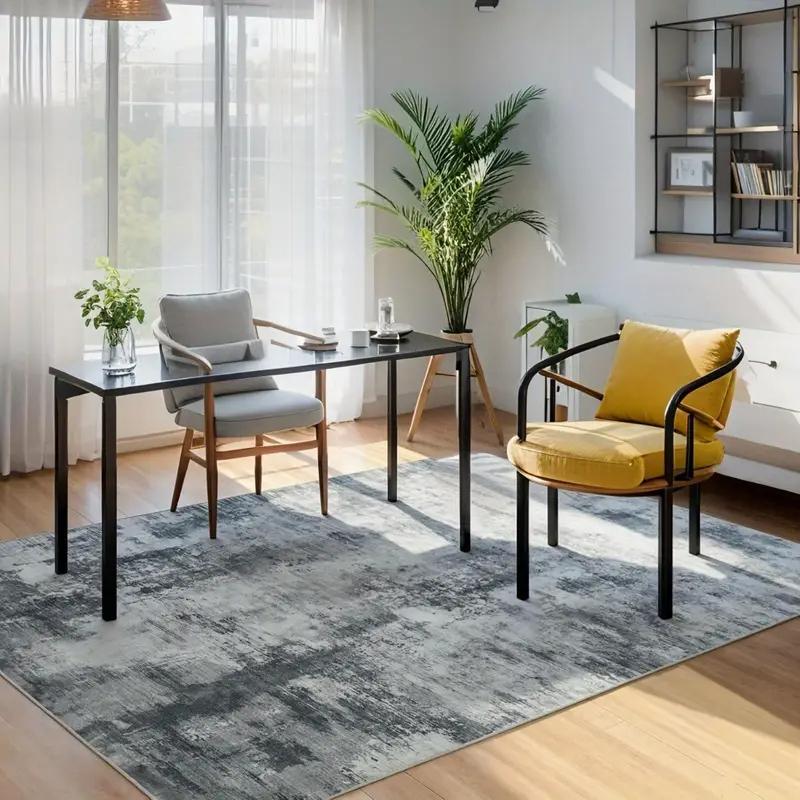 Moderní abstraktní velkoplošný koberec do obývacího pokoje, ložnice, podložka na podlahu, protiskluzový, koberec do jídelny, domácí dekorace