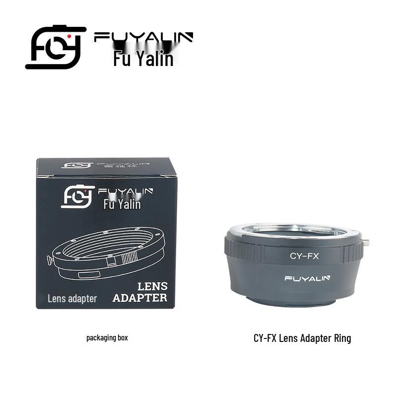 CY-FX Lens Adapter for Contax CY Mount Lenses to Fujifilm X-Series Cameras
